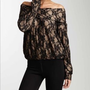 Lace Off the Shoulder Blouse